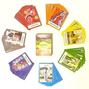 Chakra Wisdom Oracle Card Deck with Box by Tori Hartman (No GuideBook)